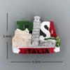 Italy 3D Fridge Magnets, Travel Souvenir Fridge Magnets, Handmade Fridge Magnets, Decorative Fridge Magnets