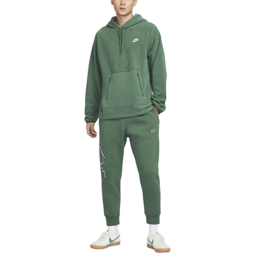 Nike Pullover Hooded Fleece Soft Comfortable Jacket Men Jackets Fir-Green FZ0661-323
