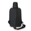 Bolso Cruzado de Color Sólido para Hombre Bolso de Hombro Oxford Bolso de Pecho de Gran Capacidad