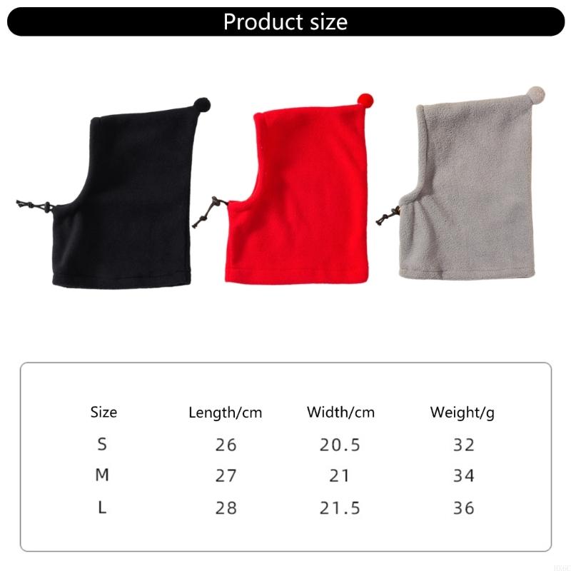 Soft Thicken Christmas Hat For Dog Gentle Warm Seasonal Pet Costume Addition HX6C