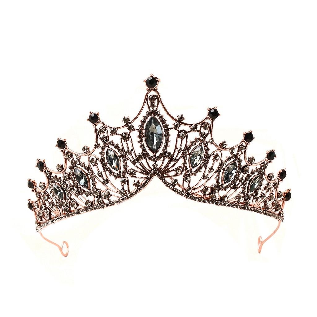 Bridal Tiara Hair Accessories High-end Crown Tiara Bride High-end Birthday Children Princess Crown