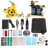 Coil Tattoo Machine Kit Clip Foot Pedal Tattoo Grip Needle Clip Cord Beginner Tattoo Tool Set