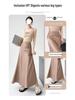 Spring/Summer Southeast Asia Slimming Satin Mermaid Skirt