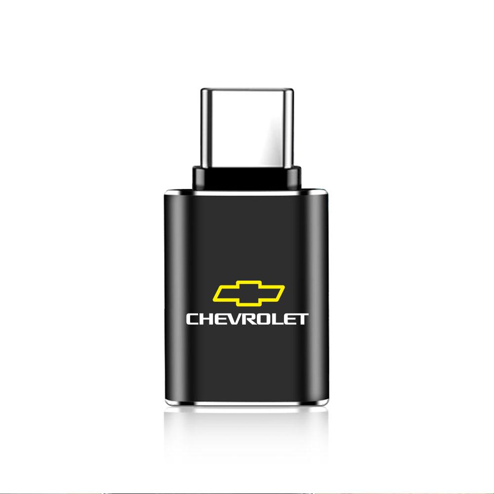 3.0 USB Type C Adapter Converter Phone Charging for Chevrolet Cruze Lacetti Sonic Spark Sail Aveo Captiva Malibu Trax Cobalt XL