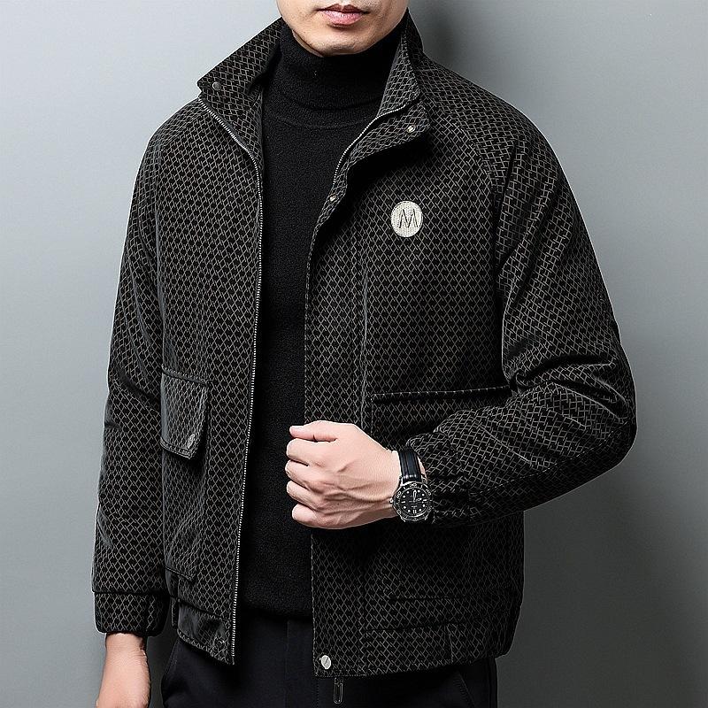 Douyin young men's autumn and winter casual light luxury trend versatile fashion jacket spring and autumn coat top