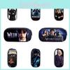 Large Capacity Wednesday Addams The Addams Family Pencil Case- Kid Student Gift
