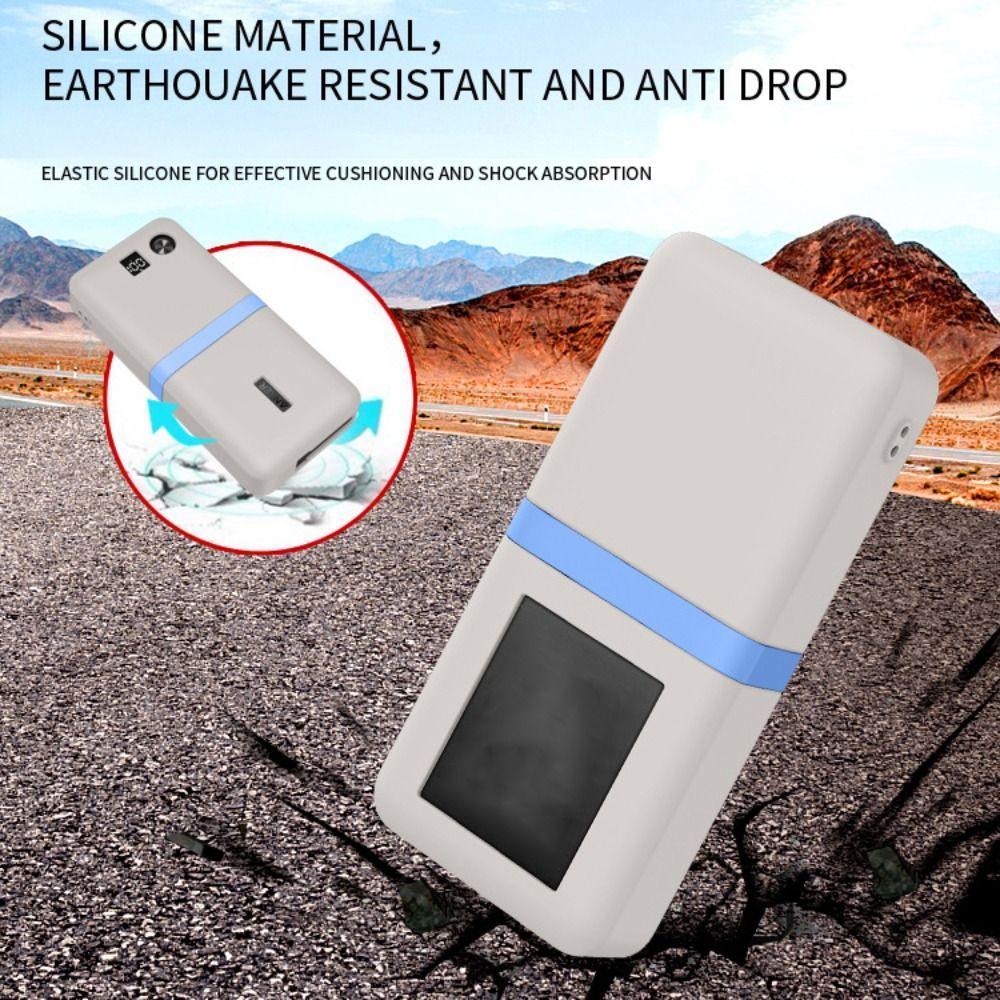 A1383 Carrying Organizer Bag Silicone Full Protective Cover for Anker 20000mAh 87W Travel