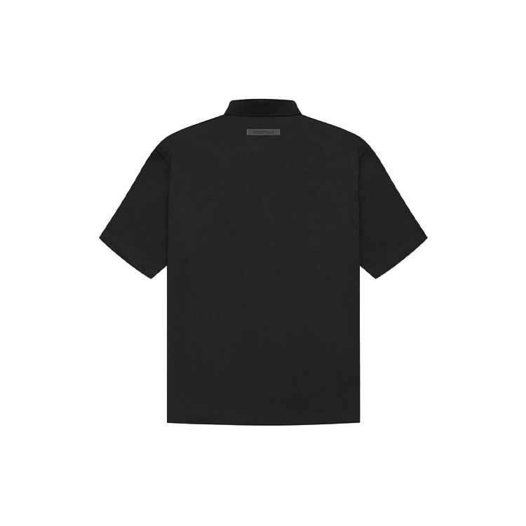 Fear of God Essentials Polo Shirt SS21 Unisex Tops Black FOG-FW21-599