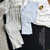 Men's Slim Waffle Leggings: Autumn/Winter Nine-Point Pajama Pants