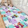 Tappetini per Stanza con Fantasia Junior Super Kitties Stile Nordico Zerbino per Casa Tappetini per Bagno-WC Tappetino Decorativo per Camera da Letto Hotel