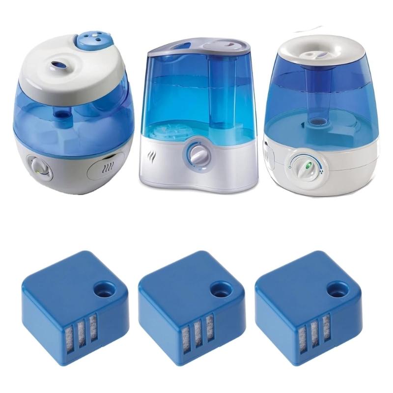 4Pcs PDC51V1 Hard Water Filter Replacement Demineralization Cartridge Humidifier Filter for V4600 V5100 VUL575 Models