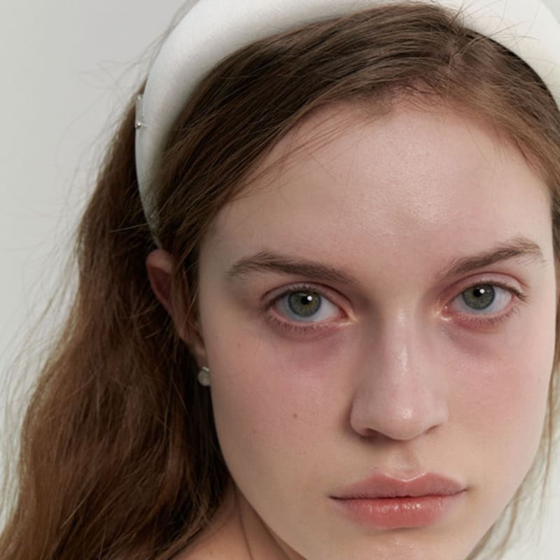 

LOVE ME MONSTER Основная атласная повязка на голову с подкладкой L (L241MHA030) PINK