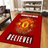 Manchester United F Custom Name Carpet Rug for Living Room Bedroom Home Sofa Decoration,Kids play Non-slip Floor Mat