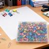 120 Pcs Small Binder Clips Assorted Colored, 0.75in/19mm Mini Binder Paper Clips, Paper Clamps for Office Supplies, Home, School,Business Document