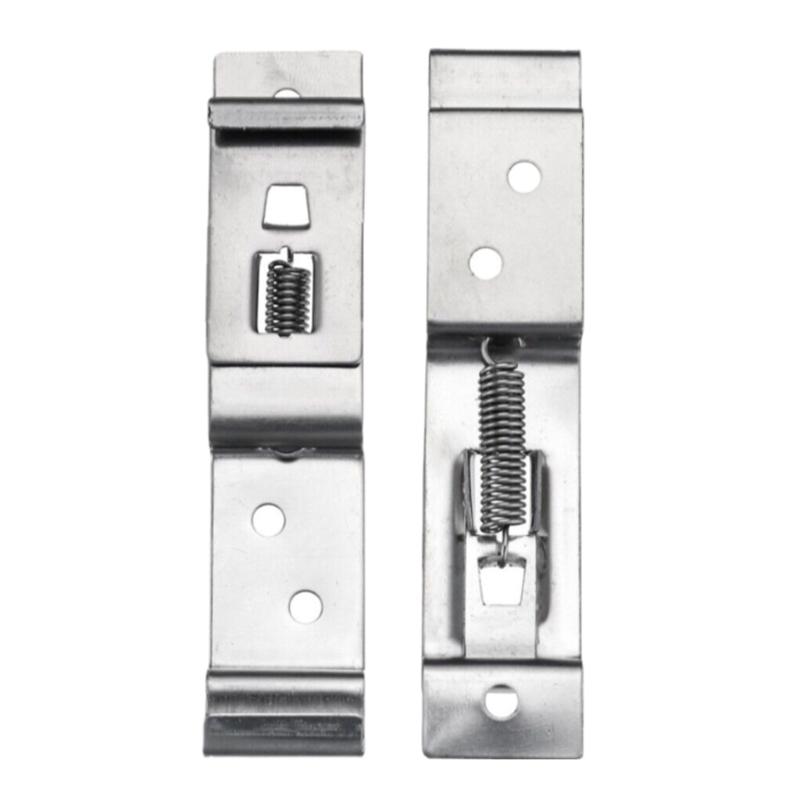 4pcs Adjust License Bracket Set Secure Number Mounts Set Trailer Number Plate Stand Quick Fixing for Trailers Caravans