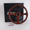 MUTEKI Car Steering 350mm Lightweight ABS Replacement for Cars and Deep Cone Steering Wheel with Horn Universal Fit Wheel, Diameter, Material, Games,