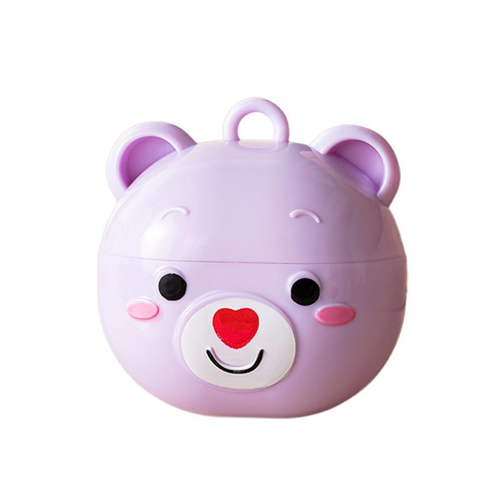 New Cartoon Little Bear lint roller Washable Carry-on Roller Hair Remover Portable Mini Hair Remover Roller