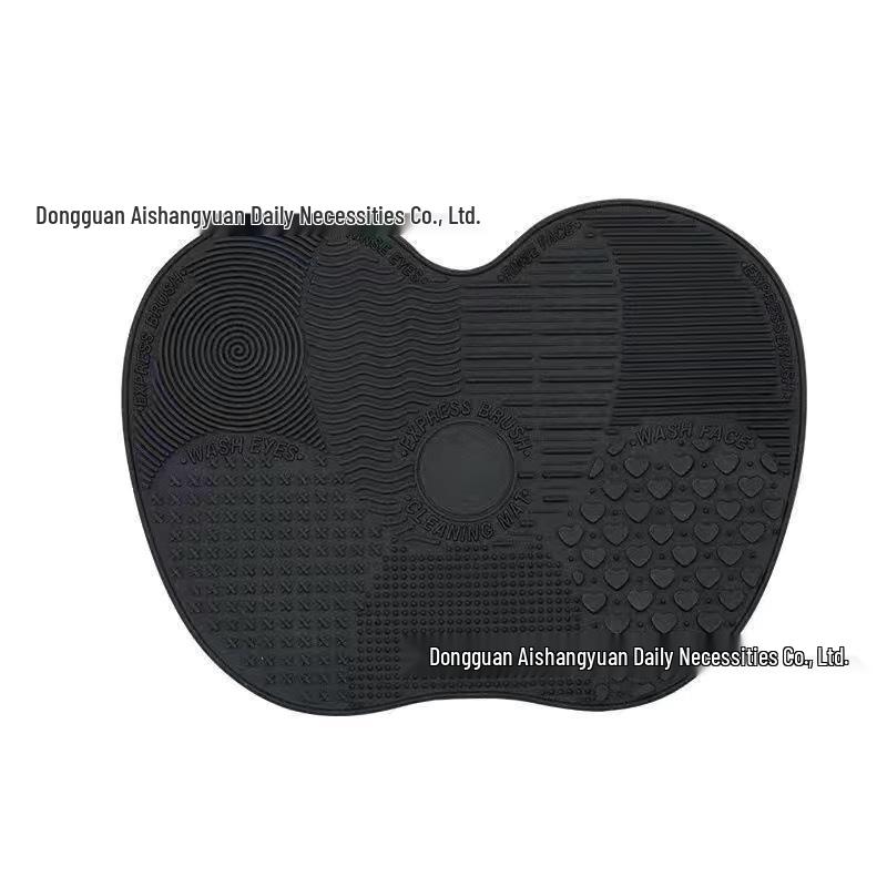 Silicone Makeup Brush Cleansing Pad with Suction Cup