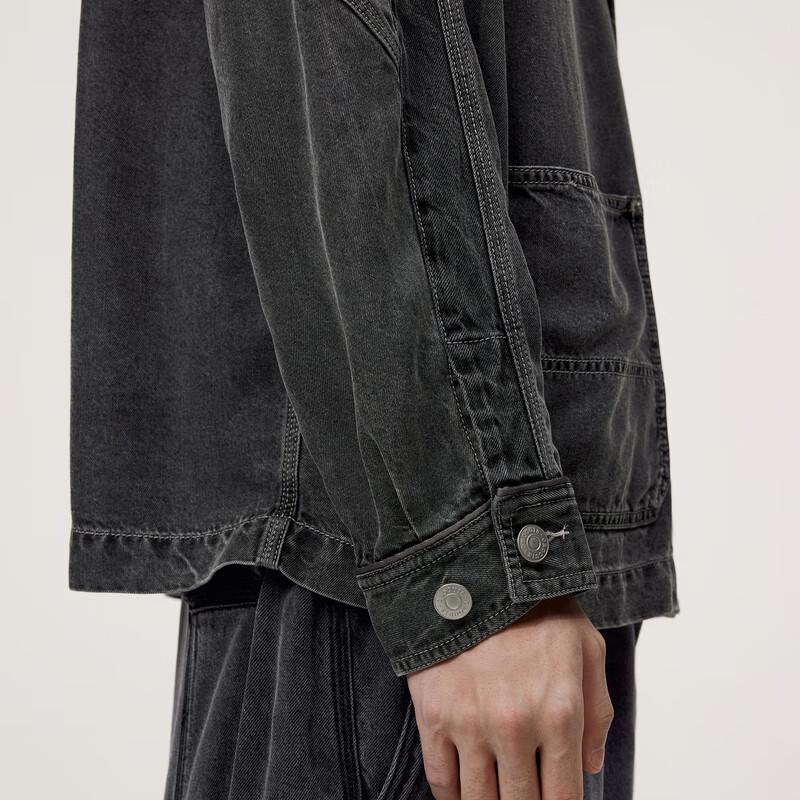 Męska luźna kurtka casualowa bez kołnierza SPEEDO Wiosna 2024