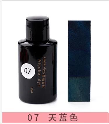 30ml/Flasche Lederalkohol-Farbstoff pflanzlich gegerbt DIY-Farbstoff Pigment verdünnbar
