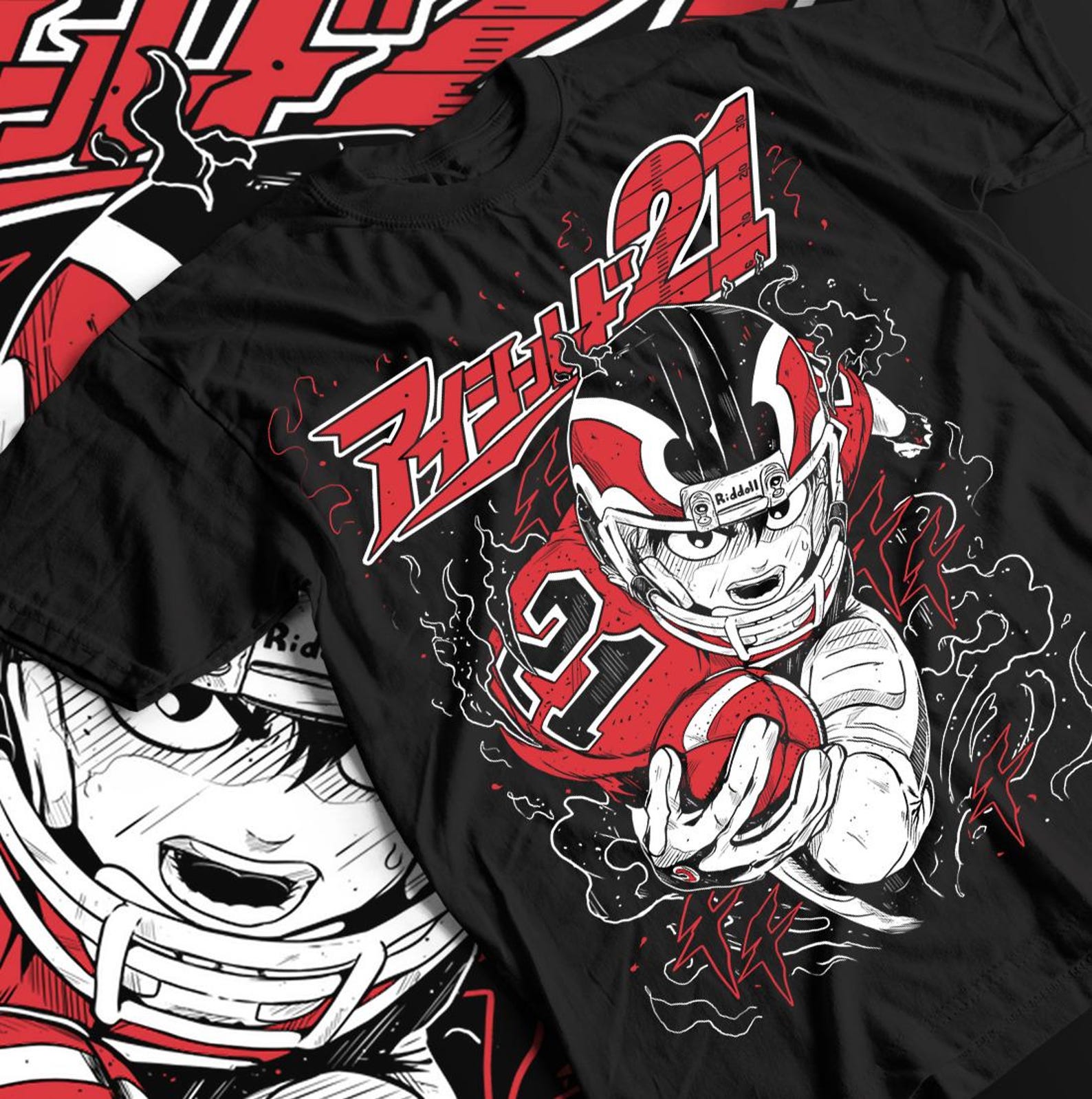 Manga Tshirt, Japanese Soccer Team Player Tshirt, Soccer Anime Tshirt, Graphic Anime Unisex Shirt 3XL