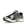 Asics Gel Nimbus 9 Grafitově šedá červená Unisex tenisky Čistě stříbrná 1201A424-023