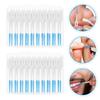 80Pcs Portable Interdental Brush Tooth Cleaning Tools Premium Material Prevent Bad Breath Dental Lines Oral Hygiene Essentials