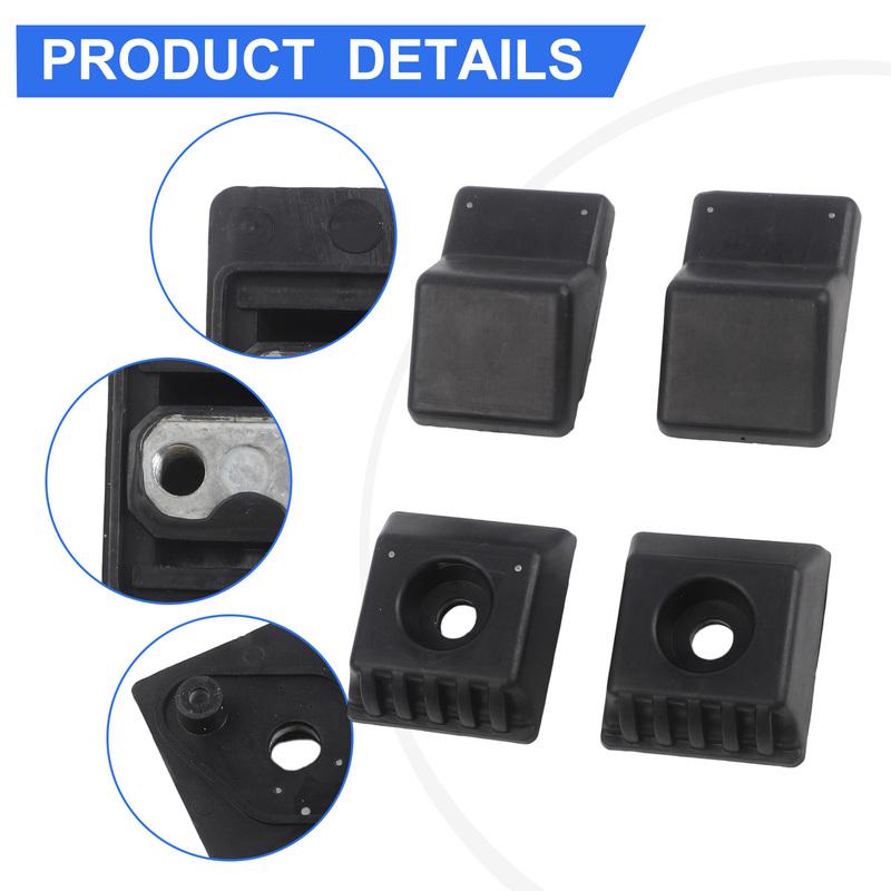 Doraz víka kufru 4 ks/sada A1247580044 Černý Pro Mercedes E Class Sady Guma W124 A124 C124 Příslušenství Zcela nové