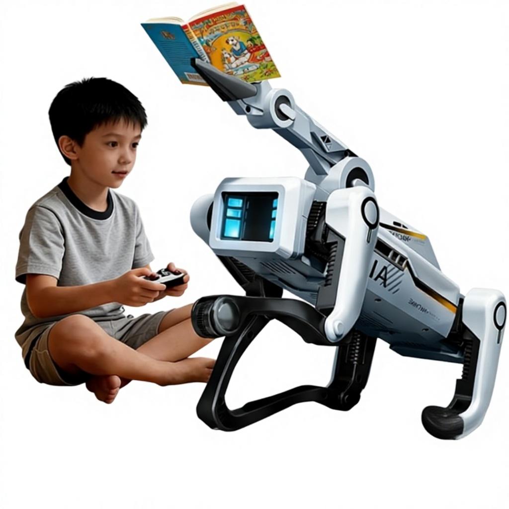 AI Artificial Intelligence Educational Robot Dog Smart Voice Device Remote Control Car Voice Control Children s Holiday Gift New