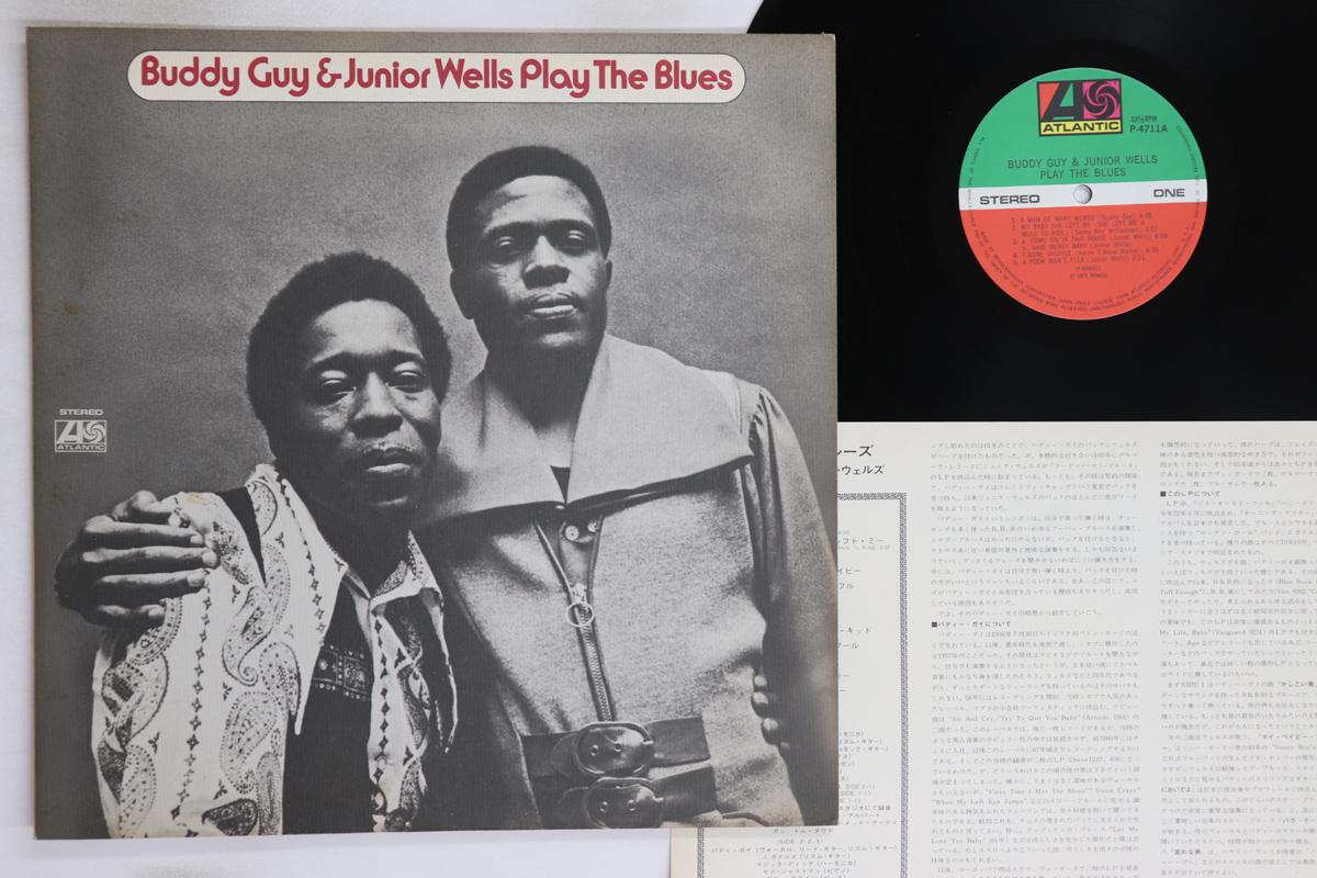 

LP Record BUDDY GUY, JUNIOR WELLS - Play The Blues P4711A ATLANTIC 1972 Japan Blues Used