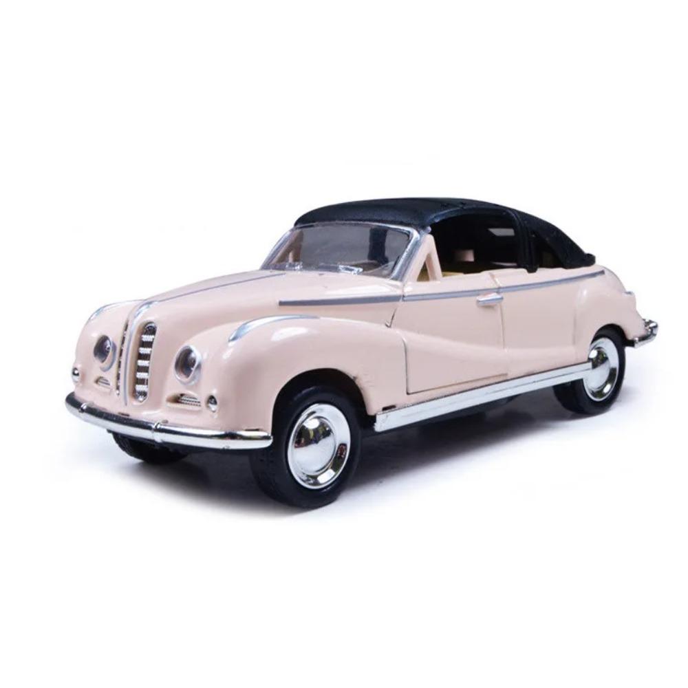 1:32 Lega Modello Auto d'Epoca Giocattolo per Bambini Ornamenti per Auto Giocattolo a Retrazione Modello di Auto Giocattolo per Ragazzo Die-Cast Giocattolo Educativo