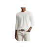 Polo Ralph Lauren Logo Round Neck Long Sleeve T-Shirt Men Tops White 710918163-504