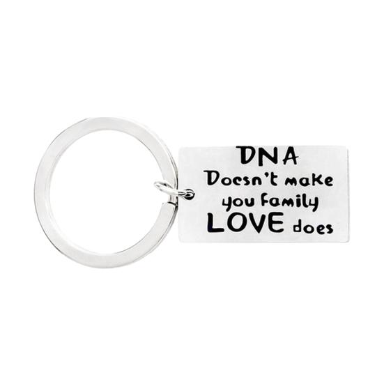 

Letters Print Pendant Family Keychain Bag Hanging Ornament
