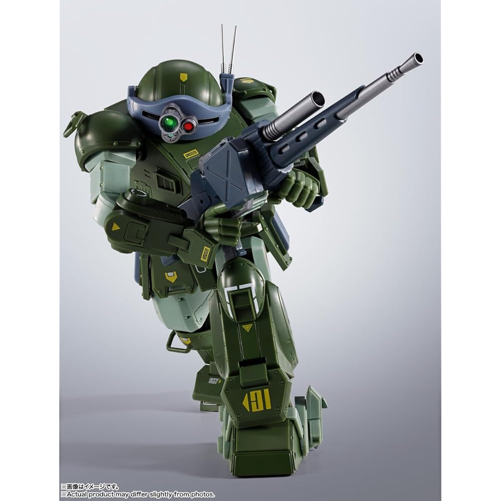 TAMASHII NATIONS HI-METAL R Armored Trooper Votoms Scope Dog, approximately 165mm, ABS, die-cast, and PVC pre-painted action figure