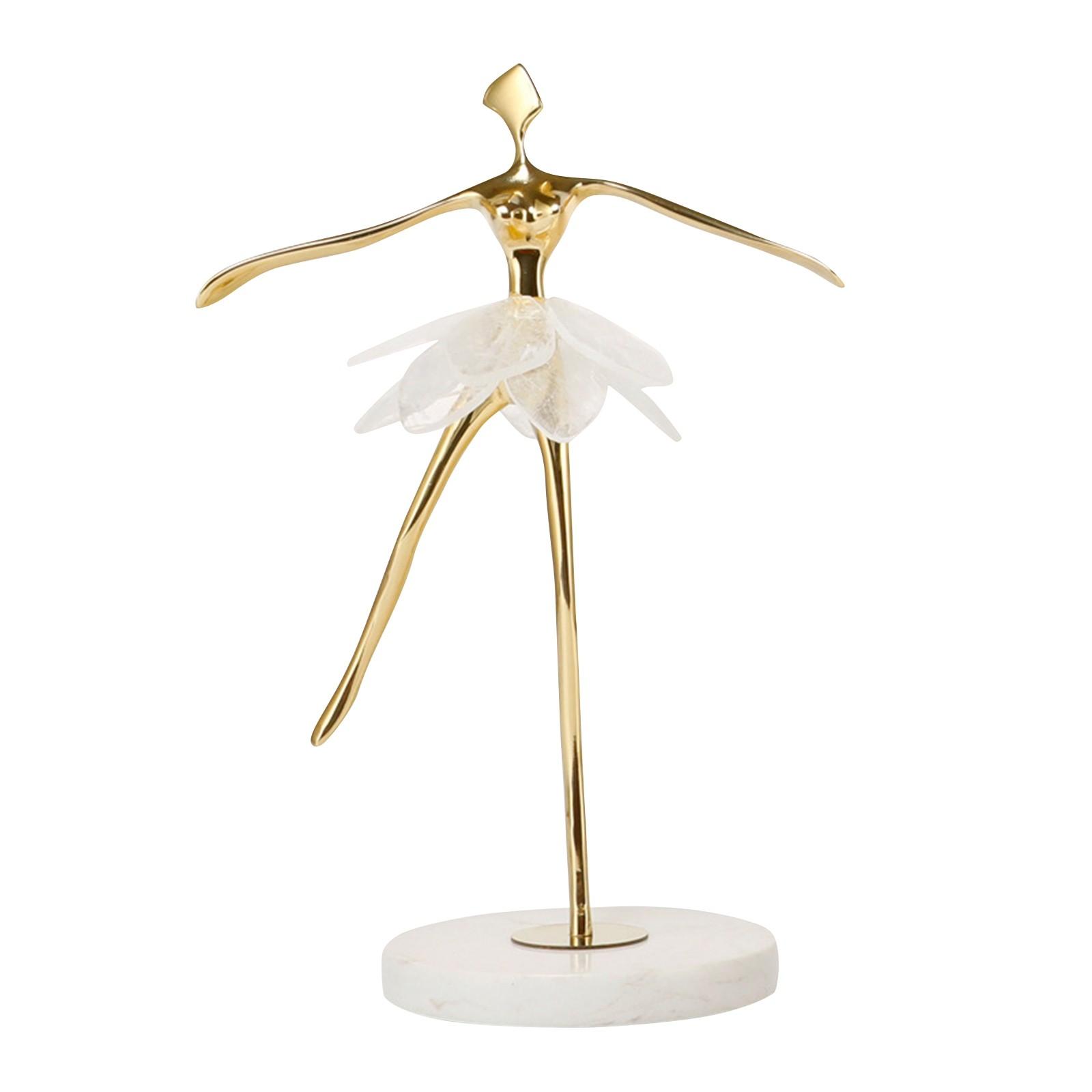 

Медные украшения из натуральных кристаллов, балерина для девочек, гостиная, ТВ-шкаф, винный шкаф, украшение для дома One Size