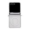 Suitable for Samsung Zflip7 Mobile Phone Case New Folding Screen Full Inclusive Transparent Simple Shaft Ultra Thin Magnetic Protection Case