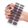 1 Set Gel Nail Strips Full Wrap Stickers Self Adhesive Art Decals Easy Removal Nail Stickers for Strengthening Nails