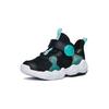 Anta Kids Asymmetrical Comfortable Low-Top Basketball Shoes Kids sneaker Black Blue 312229902-1