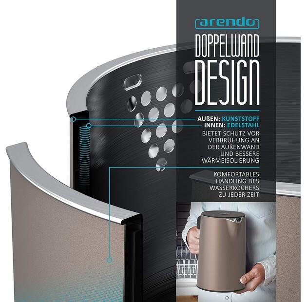 Kettle Arendo Elegant Brown (304584)