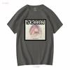 SCORN T Shirt Vae Solis Mens Cotton Crew Industrial Breakbeat long or short sleeves vintage Washed Slightly homme Soft