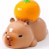 Yousheng 7 Pcs Capybara Miniatures Mini Capybara Figurines Resin Fortune Capybara Collectibles Statues for Car Dashboard Bookshelf Office Desk