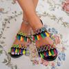 Fashion New Ethnic Style Slippers Platform Summer Fashion Outside Beach Shoes