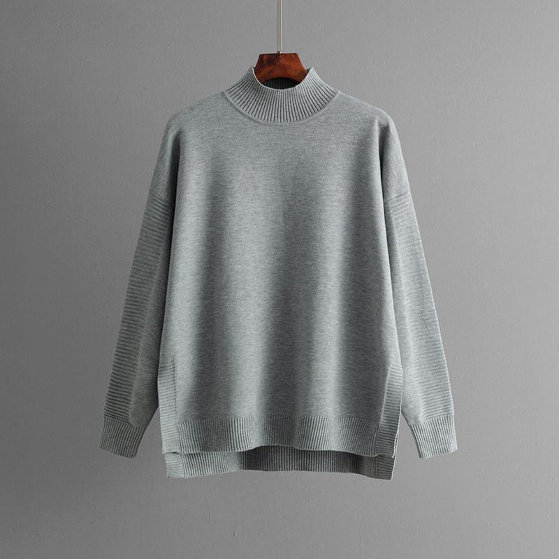 2 Pieces Knit Sets Women Maxi Skirt Tracksuits Winter Warm Turtleneck Sweater Ladies Long Skirt Two Pieces Sweater Sets