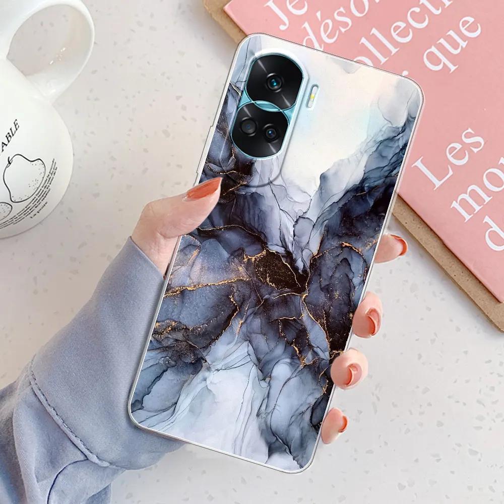 For Honor 90 Lite Case Coque For Honor 90 Pro Shockproof Cover Soft Silicone Clear Phone Case For Huawei Honor 90 Bumper Fundas