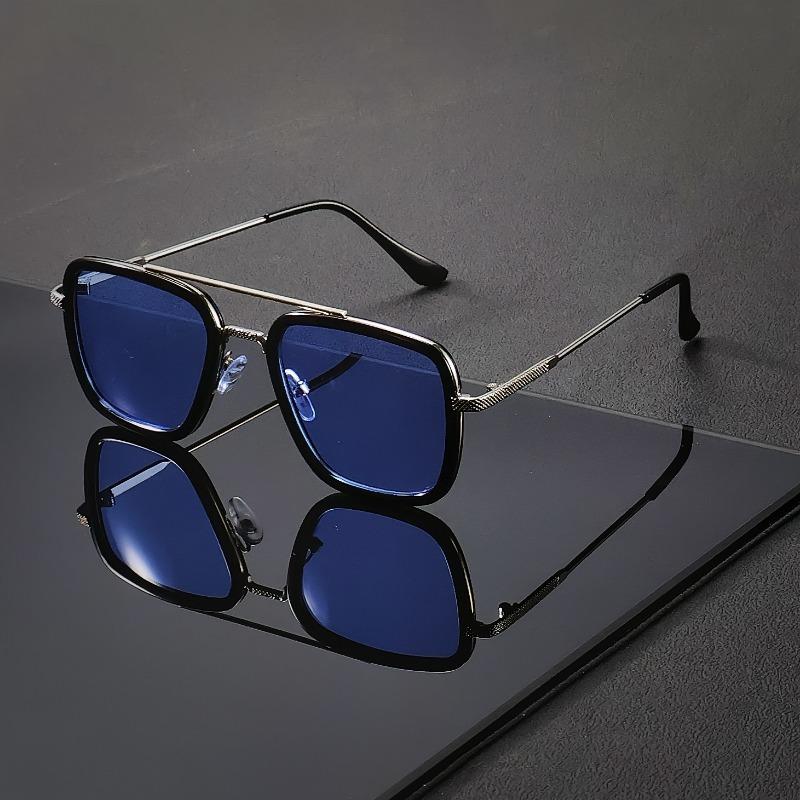 

Personalized Polygon Small Frame Women Sunglasses Retro Square Sun Glasses Fashion Men Street Photography Eyewear синий