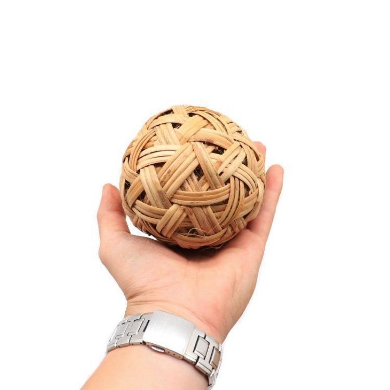 Balón de patada de ratán hecho a mano: Pelota de Bambú Cuju Tradicional China - Envío Gratis
