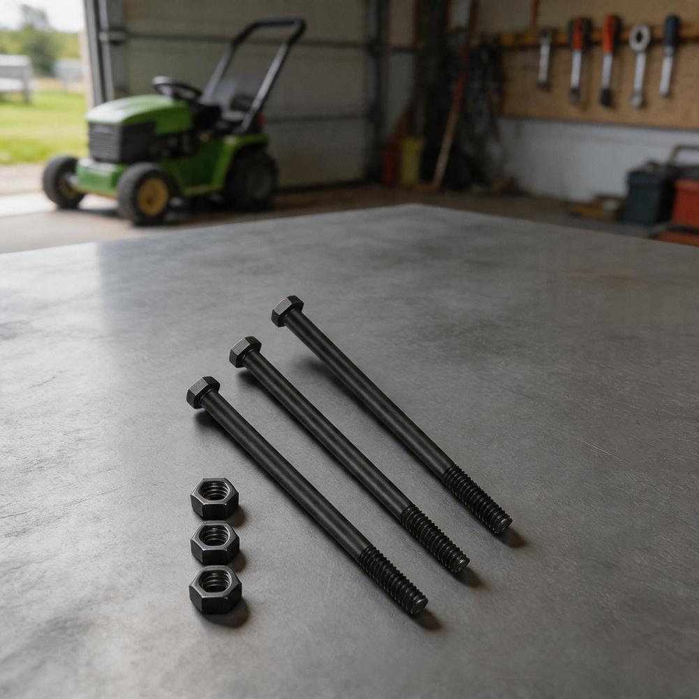 3-Pack For Mower Spindle Bolt & Nut Kit For Midsize Models 04001-41 04020-09 Compatible With MAG III, SMT-52A, STC52A-21KA