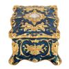 Vintage Jewelry Box Metal Enamel European Style Antique Jewelry Box Versatile Storage Box for Necklaces Bracelets Earring