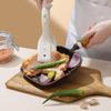 Zhizhou Silicone Non-Stick Spatula and Tongs Set