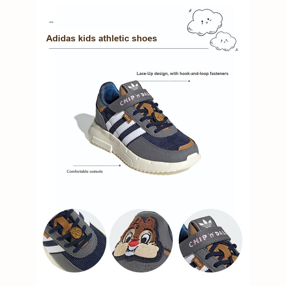 Disney x adidas Retropy F2 CF EL C Chip n Dale - Grey Kids Sneakers Cream-White Footwear-White Grey-Four IH3502
